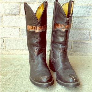 Harley Davidson riding boots